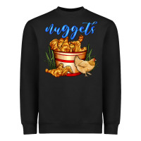 Black nuggets Heavyweight Sweatshirt - AdoDesignShop
