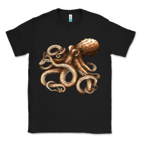 Black octopus Classic Tee - LillyAllenDesigns