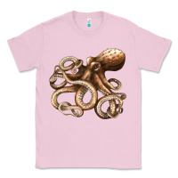 Bubblegum Pink octopus Classic Tee - LillyAllenDesigns