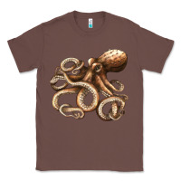 Chestnut octopus Classic Tee - LillyAllenDesigns