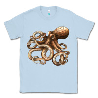 Dusty Blue octopus Classic Tee - LillyAllenDesigns