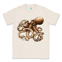 Natural octopus Classic Tee - LillyAllenDesigns
