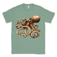Sage octopus Classic Tee - LillyAllenDesigns
