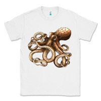 White octopus Classic Tee - LillyAllenDesigns