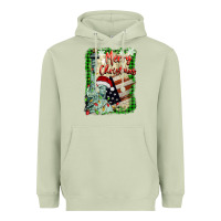 Matcha merry christmas  statue of liberty Heavyweight Hoodie - BarkalooDesign