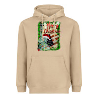 Mushroom merry christmas  statue of liberty Heavyweight Hoodie - BarkalooDesign