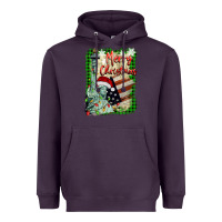 Plum merry christmas  statue of liberty Heavyweight Hoodie - BarkalooDesign