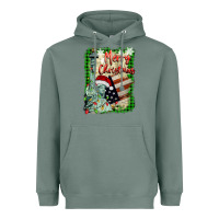 Sage merry christmas  statue of liberty Heavyweight Hoodie - BarkalooDesign