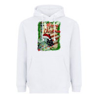 White merry christmas  statue of liberty Heavyweight Hoodie - BarkalooDesign