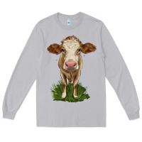 Moon Dust simmental heifer Long Sleeve Tee - LillyAllenDesigns
