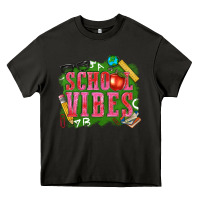 Asphalt school vibes Heavy Core Tee - texasbilliewilder