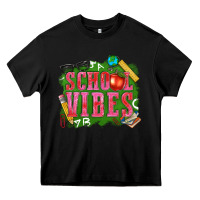 Black school vibes Heavy Core Tee - texasbilliewilder