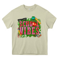 Mossy school vibes Heavy Core Tee - texasbilliewilder