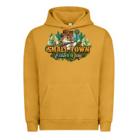 Pigment Peanut Butter Small town Easter Day Urban Hoodie - HowdyJamesFarm