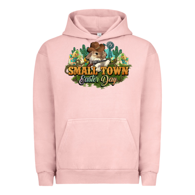 Small Town Easter Day Urban Hoodie by HowdyJamesFarm | Teevron