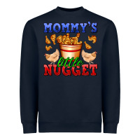 Navy mommy's little nugget Heavyweight Sweatshirt - AdoDesignShop
