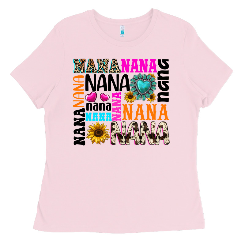 Nana Gemstone Sunflower Ladies Tee by texasbilliewilder | Teevron