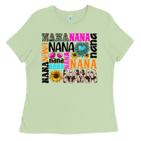 Matcha nana gemstone sunflower Ladies Tee - texasbilliewilder