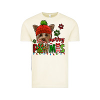 Vintage Arctic merry pawmas christmas yorkie Vintage Tee - Jasminsmagicworld