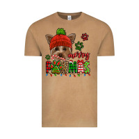 Vintage Camel merry pawmas christmas yorkie Vintage Tee - Jasminsmagicworld
