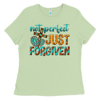 Matcha not perfect just forgiven Ladies Tee - texasbilliewilder