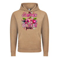 Vintage Coffee in october we wear pink teachers Vintage Hoodie - AdoDesignShop