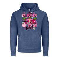 Vintage Denim in october we wear pink teachers Vintage Hoodie - AdoDesignShop