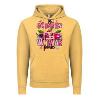 Vintage Mustard in october we wear pink teachers Vintage Hoodie - AdoDesignShop