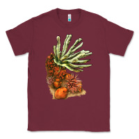 Burgundy Coral Reef Classic Tee - LillyAllenDesigns