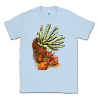 Dusty Blue Coral Reef Classic Tee - LillyAllenDesigns