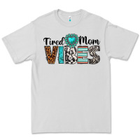 Dove Grey tired mom vibes Premium Tee - texasbilliewilder