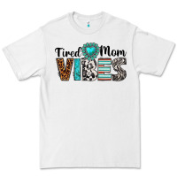 White tired mom vibes Premium Tee - texasbilliewilder