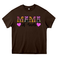 Chocolate Brown western mama of girls Heavy Core Tee - Artiststas