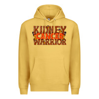 Antique Gold kidney cancer warrior Premium Hoodie - texasbilliewilder