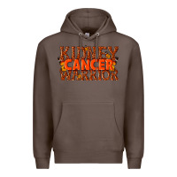 Coffee kidney cancer warrior Premium Hoodie - texasbilliewilder