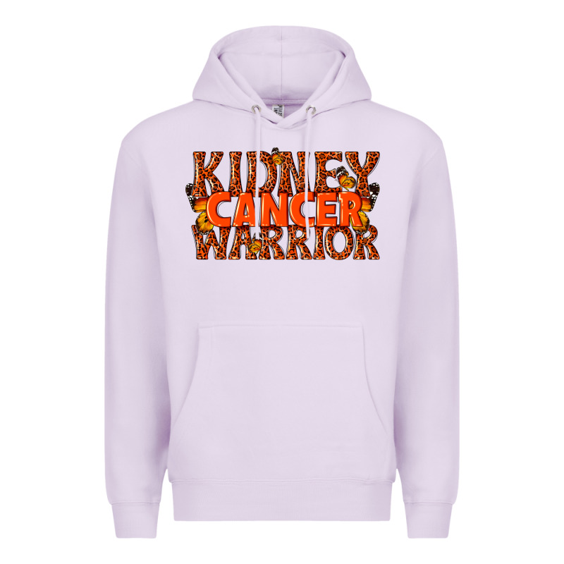 Kidney Cancer Warrior Premium Hoodie by texasbilliewilder | Teevron