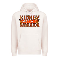 Pale Pink kidney cancer warrior Premium Hoodie - texasbilliewilder