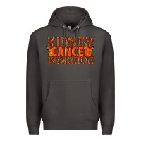 Smoke kidney cancer warrior Premium Hoodie - texasbilliewilder