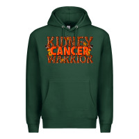 Sports Green kidney cancer warrior Premium Hoodie - texasbilliewilder