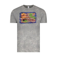 Cloud Rock American flag halloween background Vintage Tee - JahusDesignShop