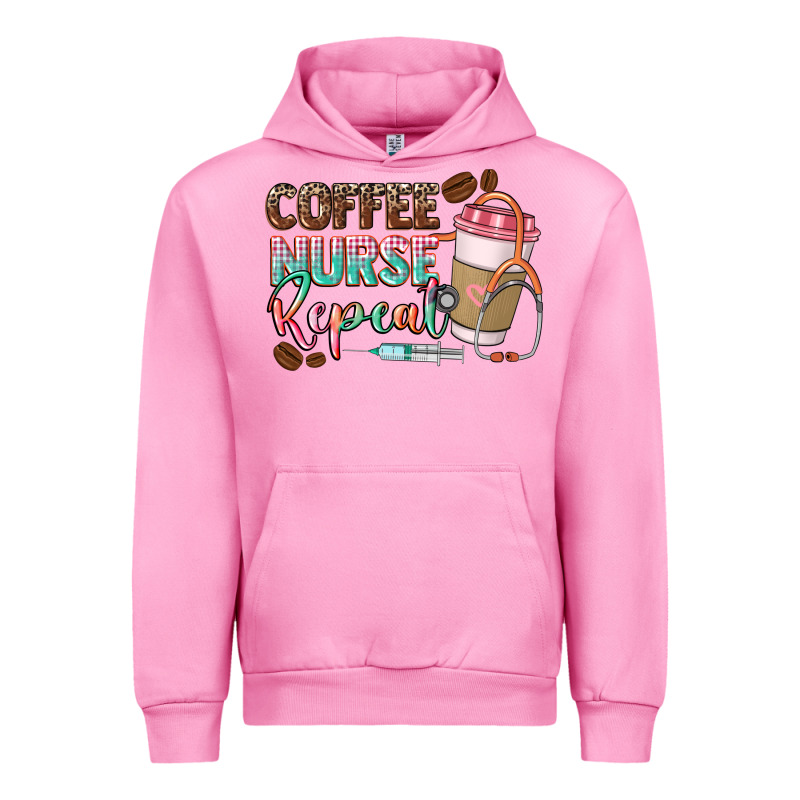 Coffee Nurse Repeat Urban Hoodie by CowGirlArtShop | Teevron