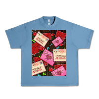 Pebble Blue love letters with roses  air Urban Heavy Tee - AdoDesignShop