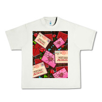 Pistachio love letters with roses  air Urban Heavy Tee - AdoDesignShop