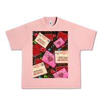 Salmon love letters with roses  air Urban Heavy Tee - AdoDesignShop