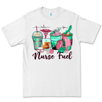 White nurse fuel coffee cups Premium Tee - Zillion Design Studio