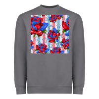 Storm patriotic roses Heavyweight Sweatshirt - BundleAndBundleShop