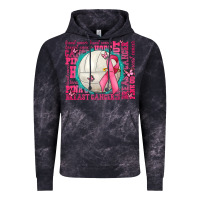 Cloud Black pink out breast cancer volleyballs Vintage Hoodie - AdoDesignShop