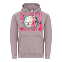 Pink Out Breast Cancer Volleyballs Vintage Hoodie | Teevron