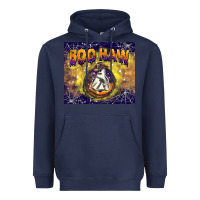 Navy boo haw tumbler Heavyweight Hoodie - BarkalooDesign