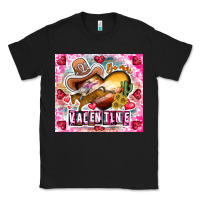 Black Be Mine Valentine Classic Tee - CowhideDigitalArt